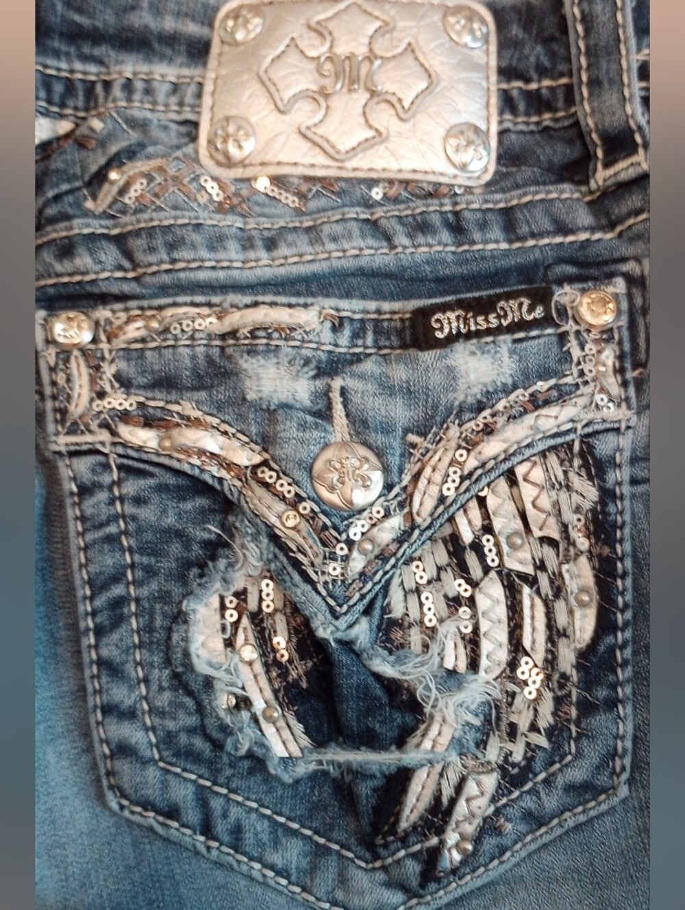 Miss Me Jeans Bermuda Shorts
